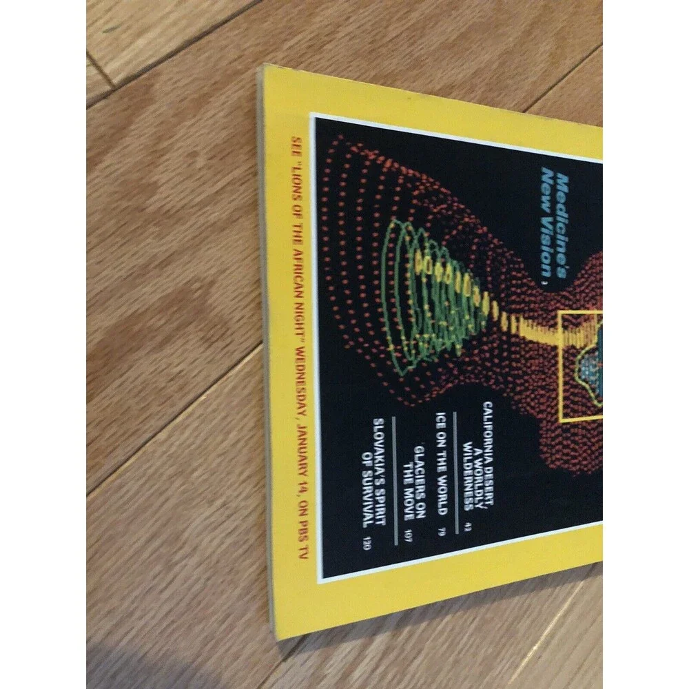 Vintage‎ National Geographic Magazine January 1987 Collectible